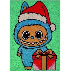 Cuki Mikulás szörnyecske - Kreatív Homokkép sablon