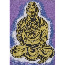 Buddha-Kreatív Homokkép sablon