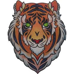 Lenyűgöző tigris-Fa Homokkép sablon